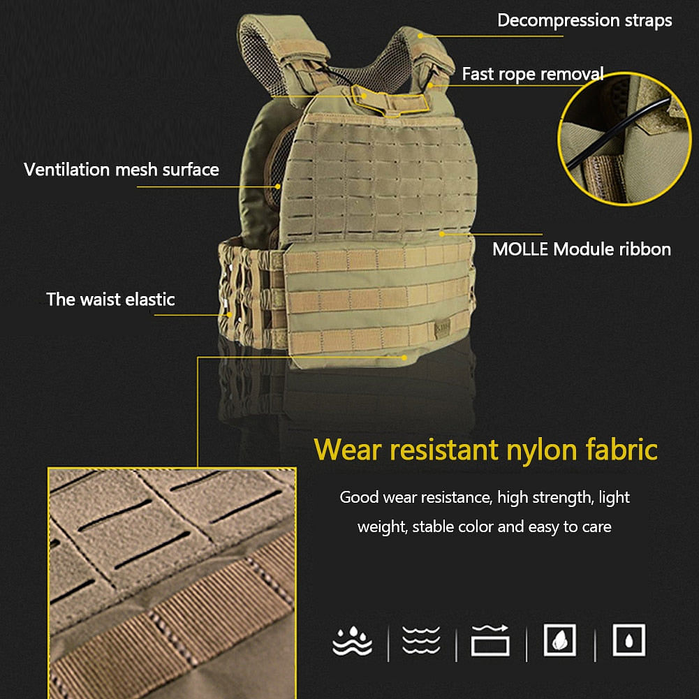 Lightweight Plate Carrier Vest